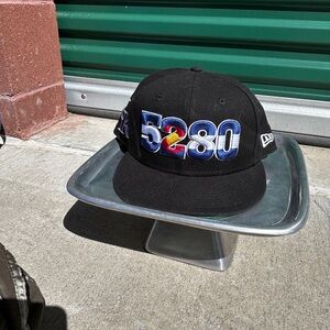 New Era Black 5280 Cap